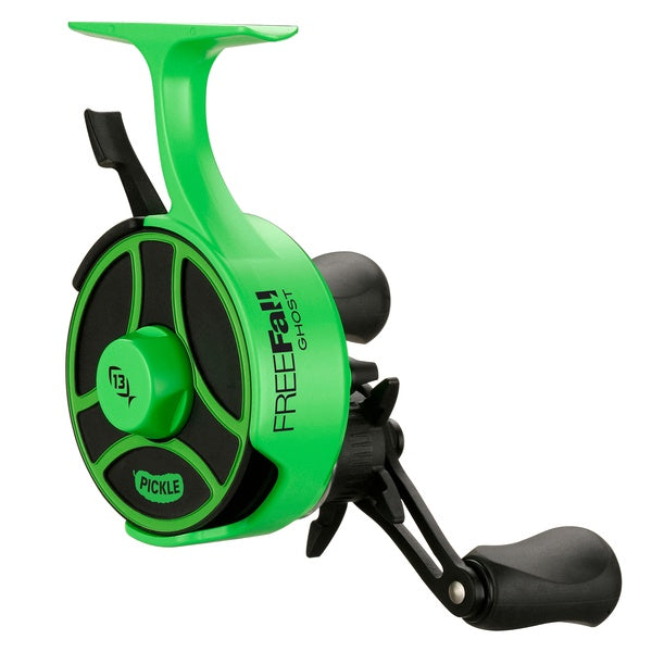 13 Fishing Black Betty FreeFall Ghost Radioactive Ice Reel
