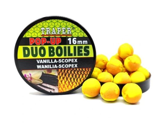 Boilas peldošas Traper Pop-Up Duo Boilies