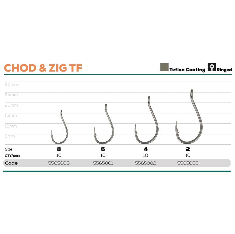 Āķi Golden Catch G.Carp Hook Chod & Zig TF