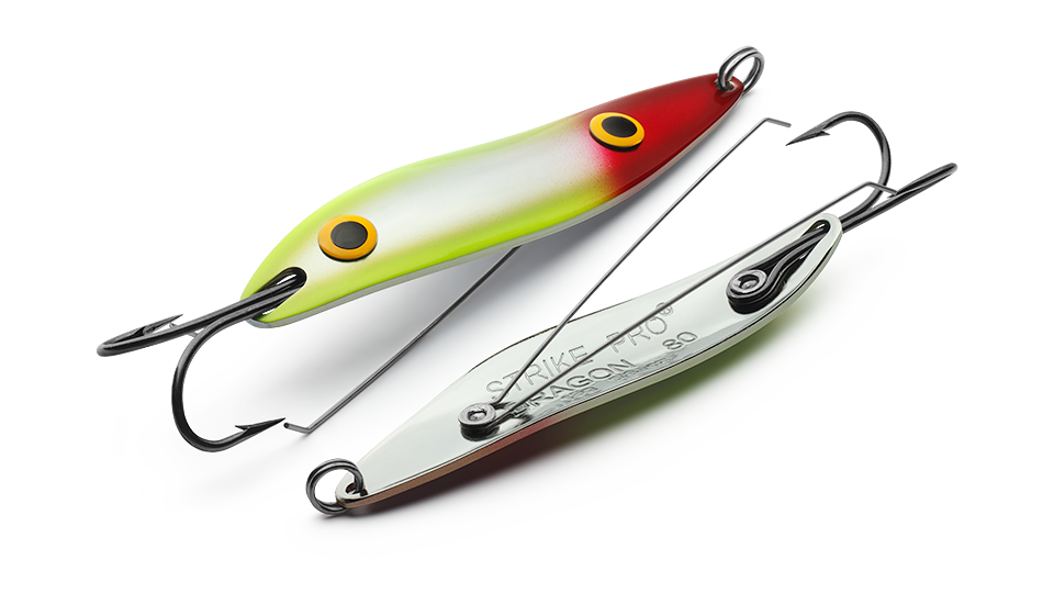 Vizulis pretzāļu šūpojošais Strike Pro Dragon Double 80M 18g