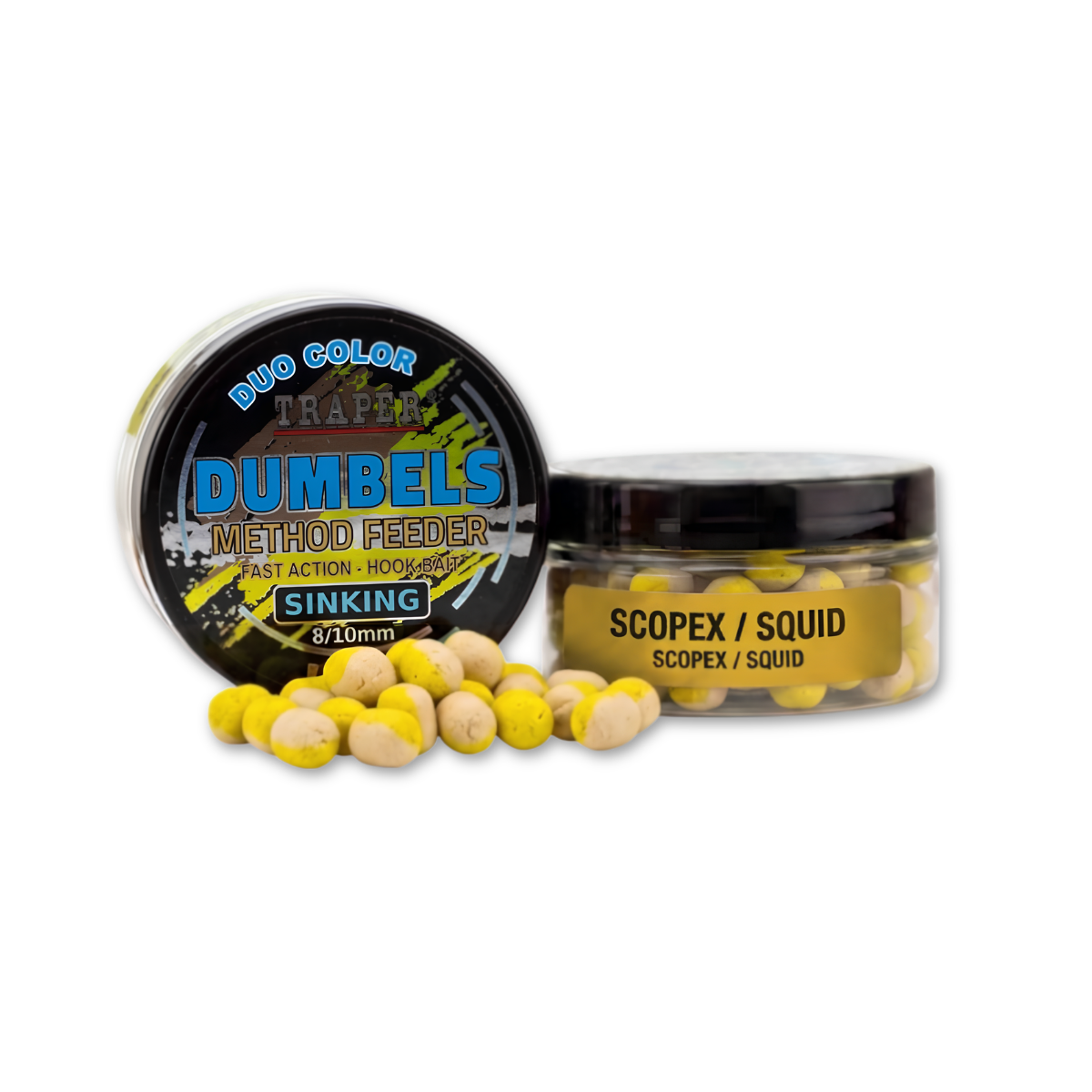 Traper Dumbels Duo Color Sinking MF Hookbait