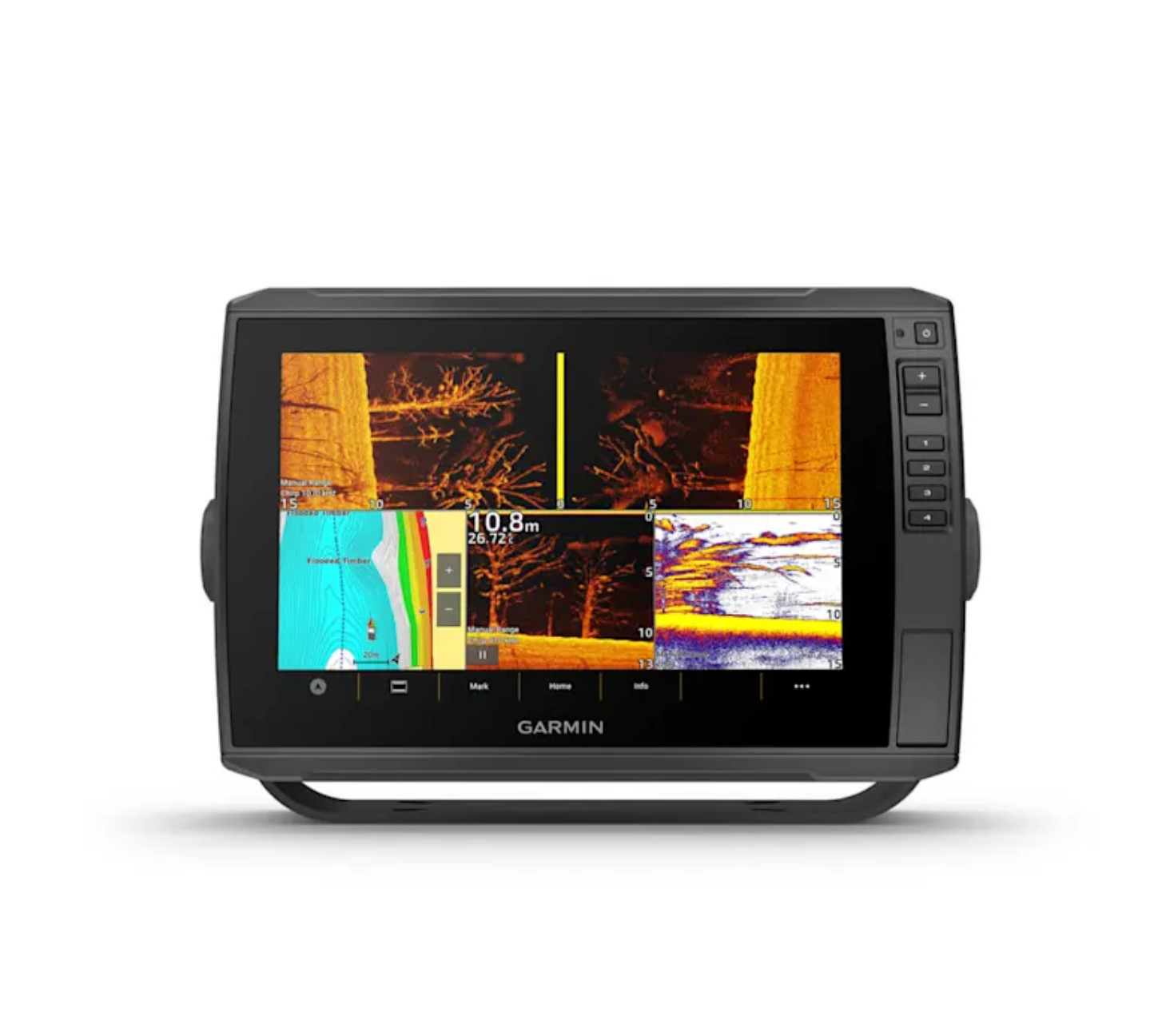 Karšu ploteris Garmin ECHOMAP™ Ultra 2 10" 102sv ar GT56UHD-TM devēju