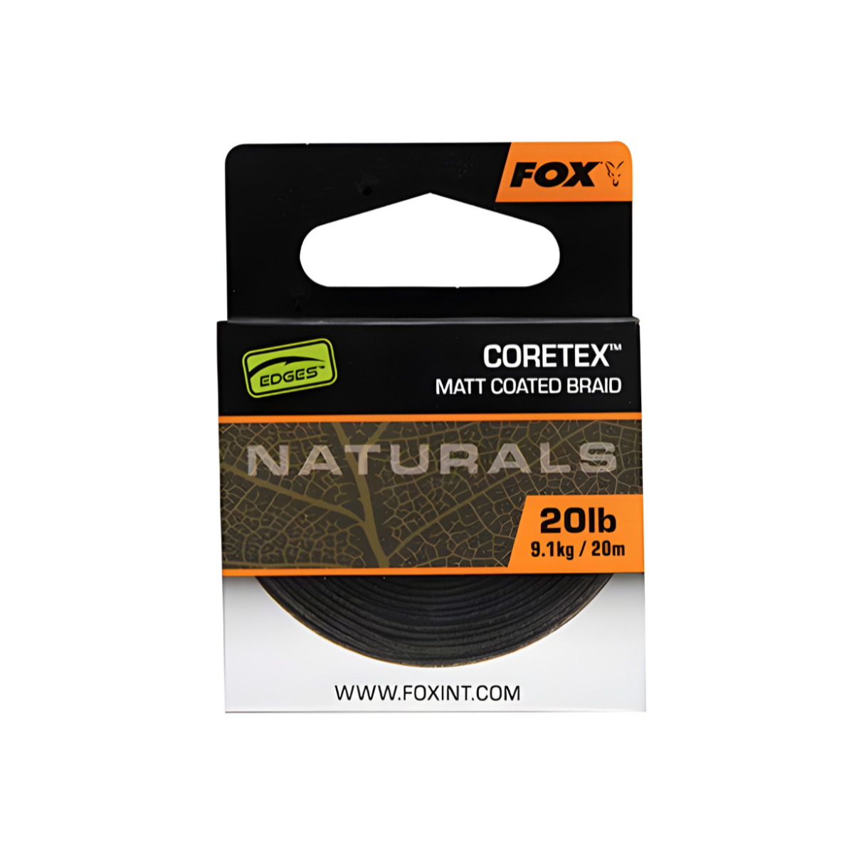 Pavadu materiāls Fox Edges Naturals Coretex Matt tumši zaļš