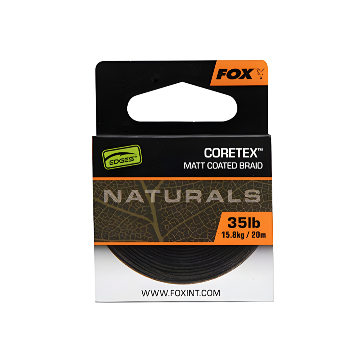 Pavadu materiāls Fox Edges Naturals Coretex Matt tumši zaļš