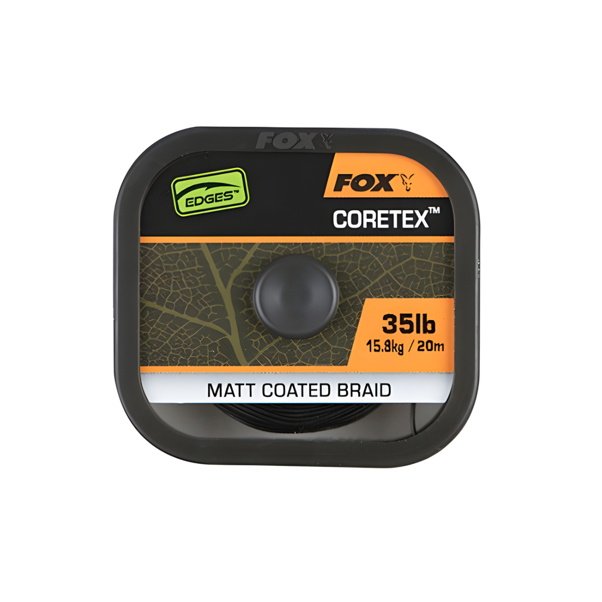 Pavadu materiāls Fox Edges Naturals Coretex Matt tumši zaļš