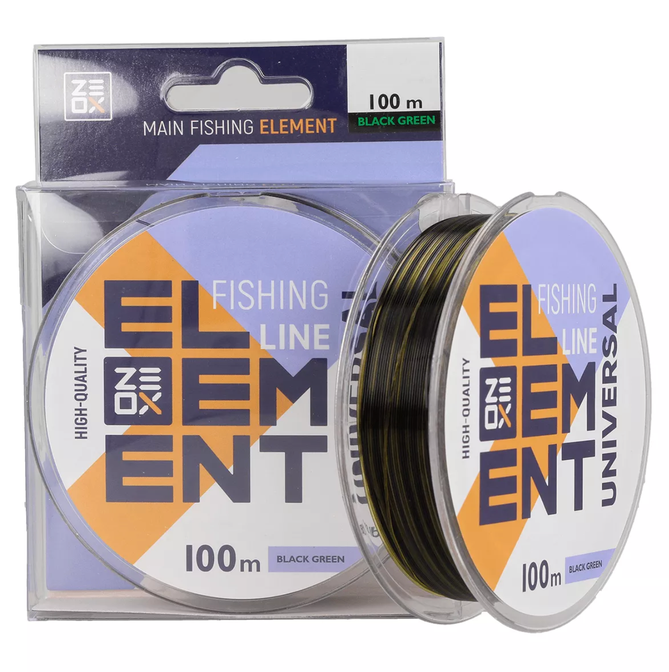 Aukla Zeox Element Universal melna, zaļa