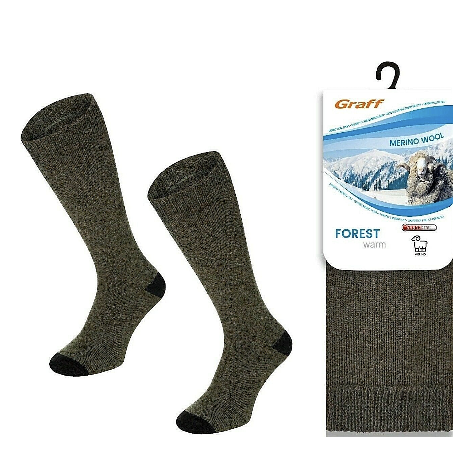 Ziemas zeķes Graff Forest Warm 056
