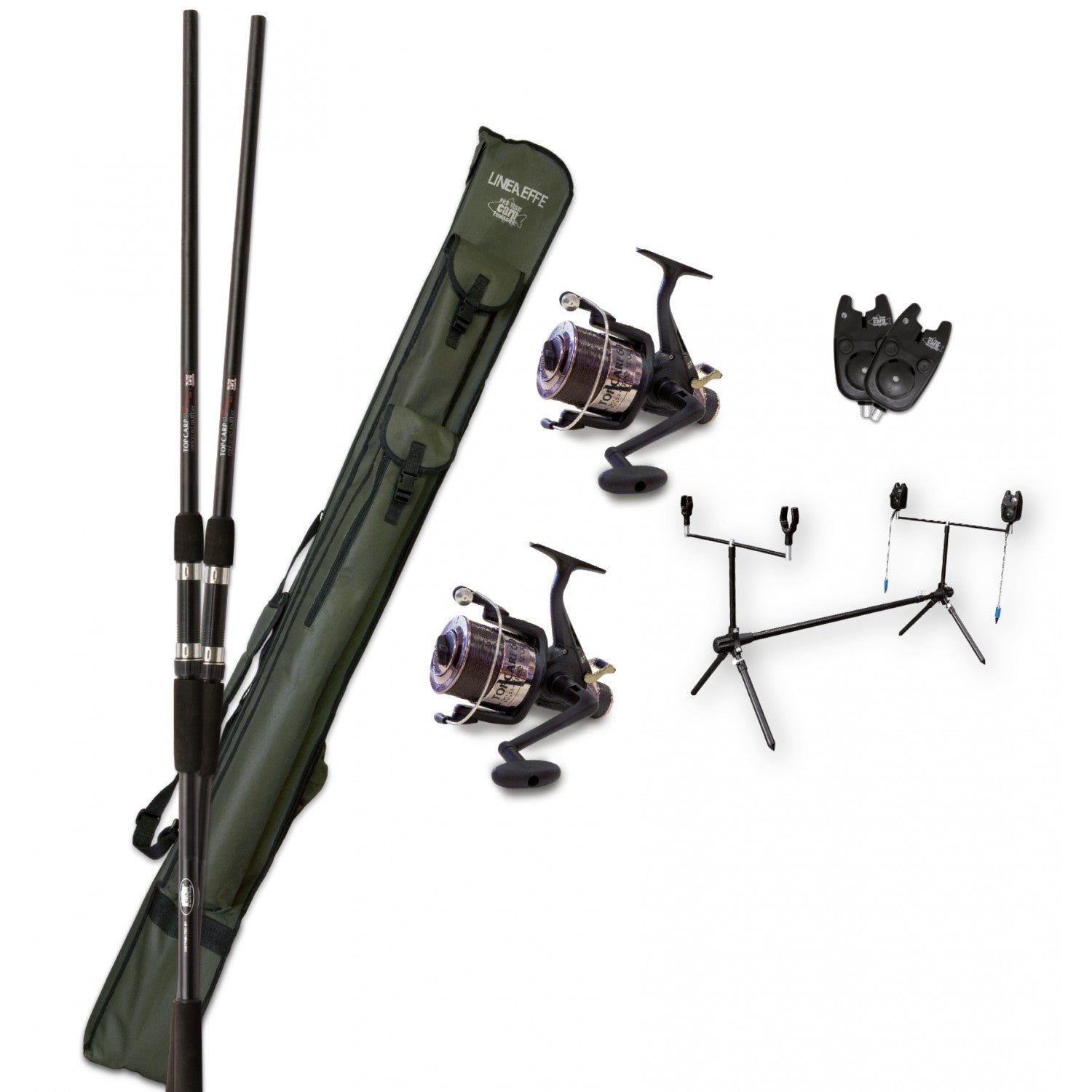 Komplekts karpu makšķerešanai Lineaeffe Full Carpfishing Combo 2