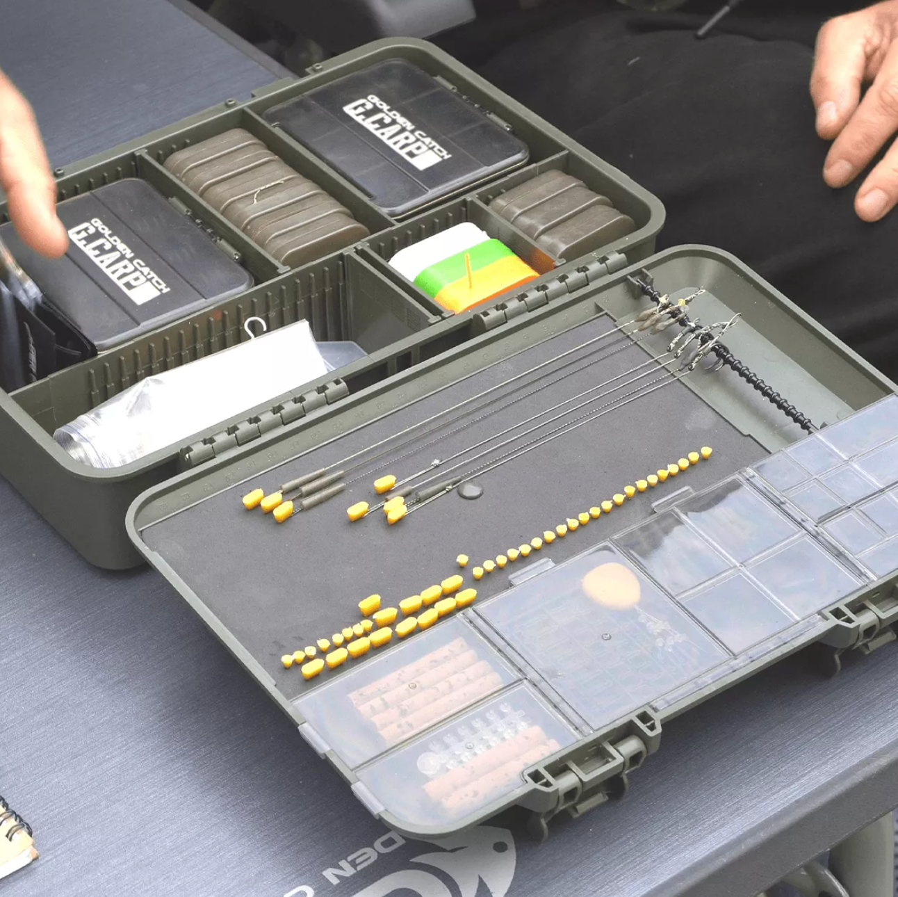 Kaste Golden Catch G.Carp Major Tackle Box L (komplekts)