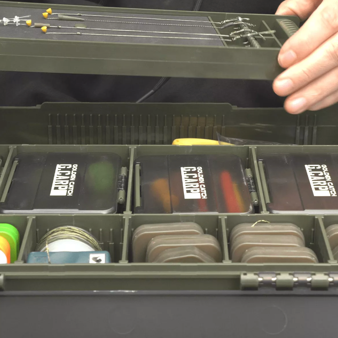 Kaste Golden Catch G.Carp Multi Tackle Box XL (komplekts)