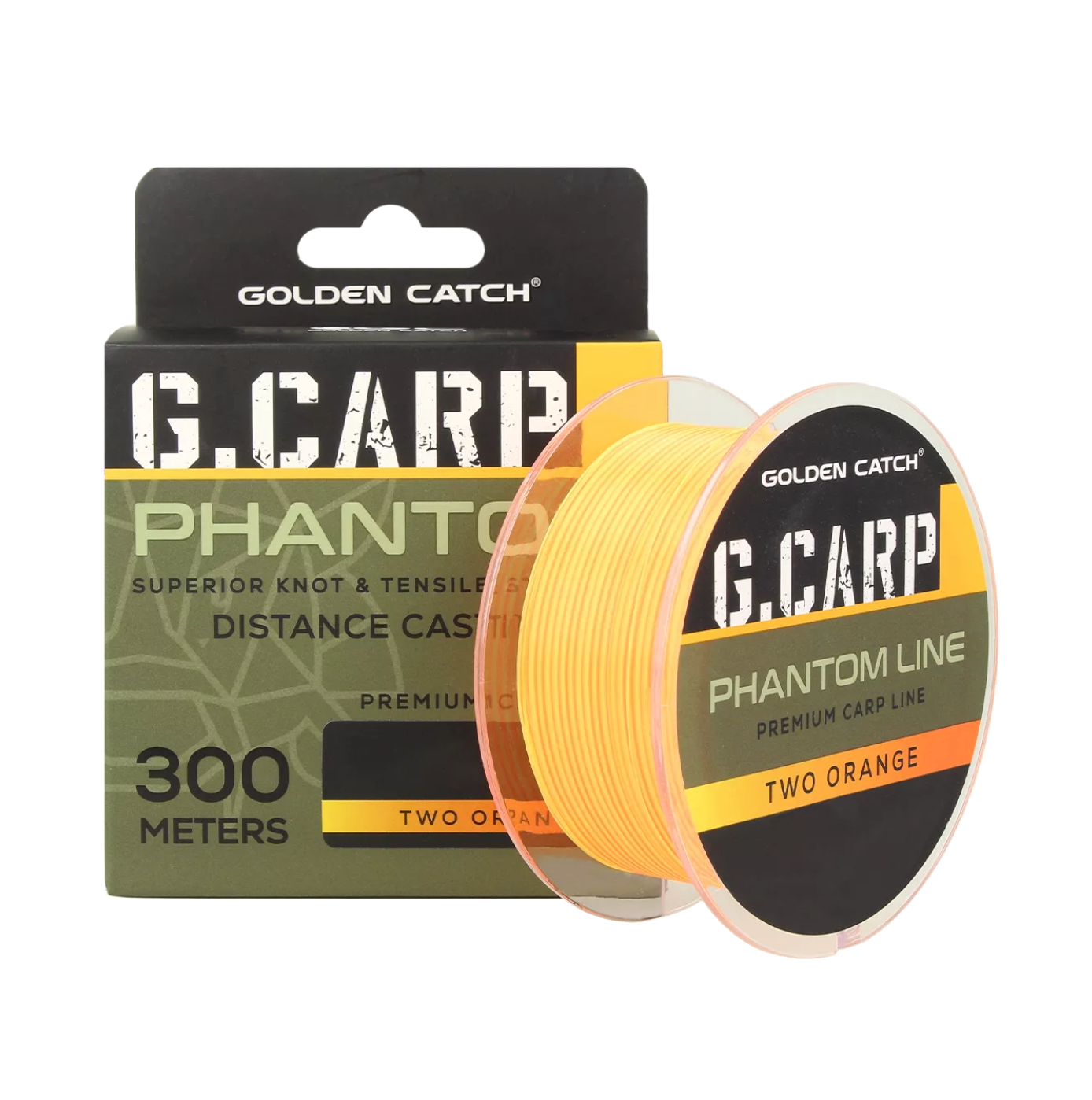Aukla Golden Catch G.Carp Phantom 3D oranža