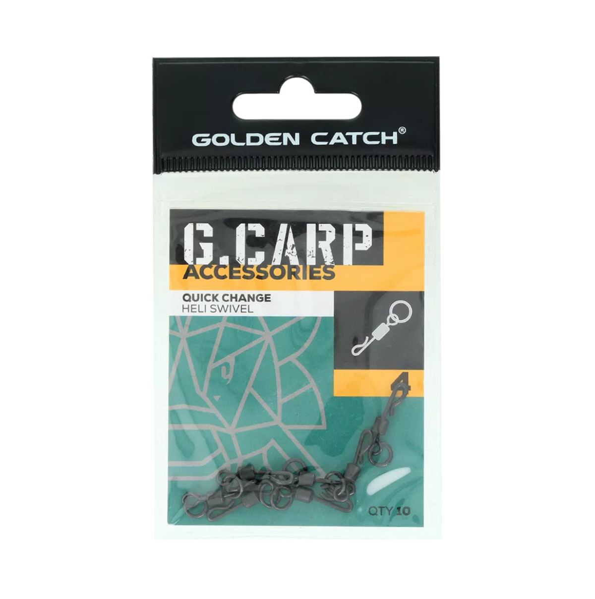 Griezulis Golden Catch G.Carp Quick Change Heli Swivel