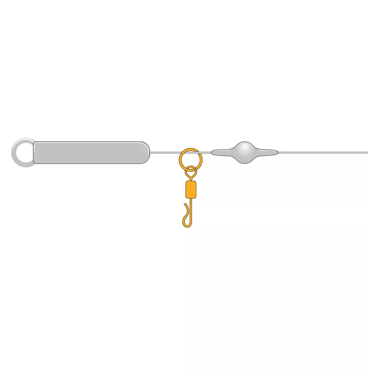 Griezulis Golden Catch G.Carp Quick Change Heli Swivel