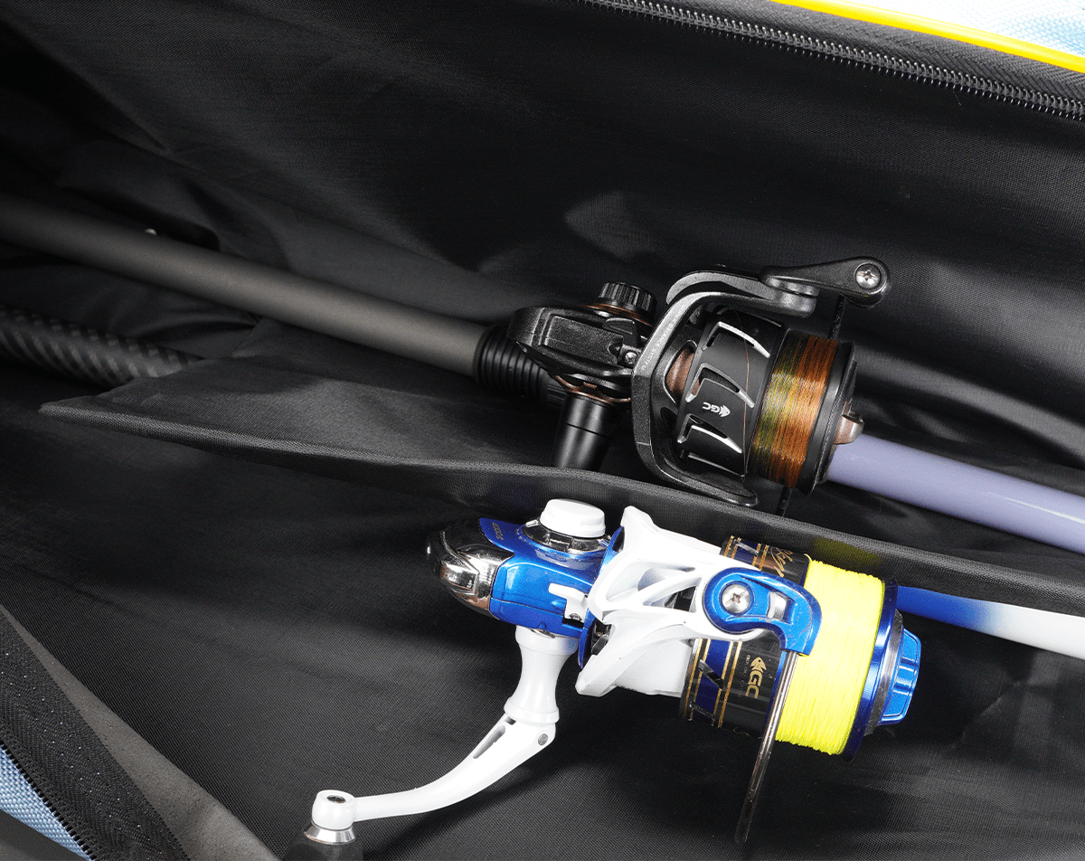 Soma makšķerēm Zeox Hard Case Reel-In