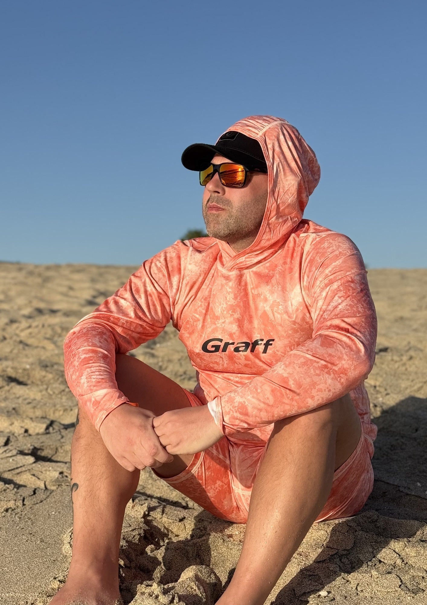 Krekls ar kapuci Graff Hoodi UPF 50 964-CL