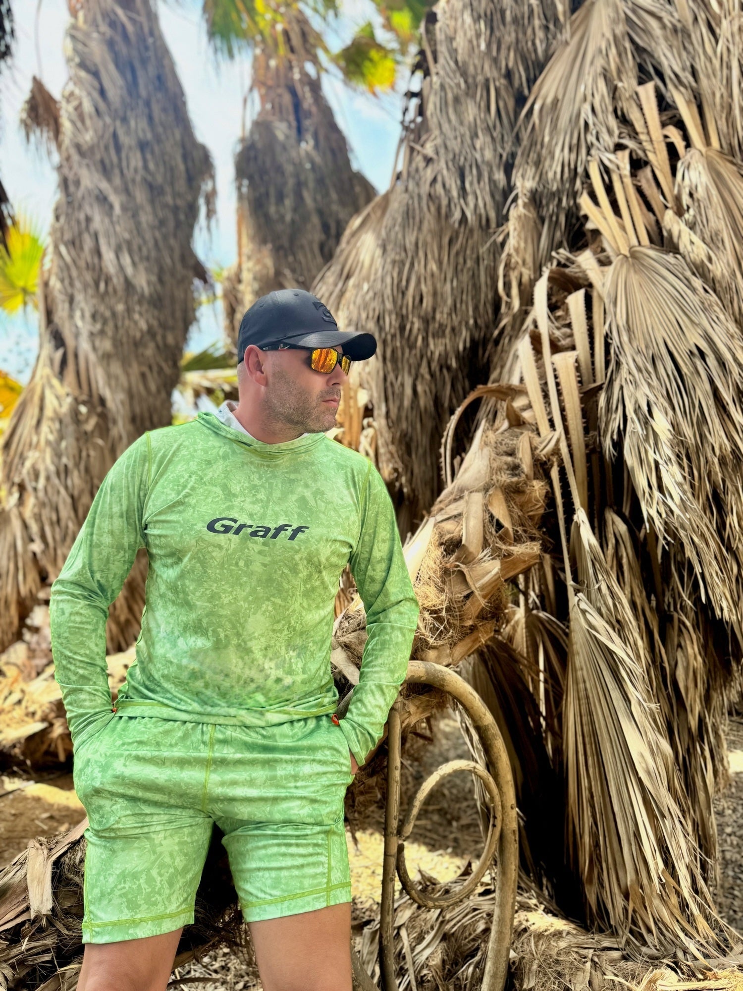 Krekls ar kapuci Graff Hoodi UPF 50 964-CL