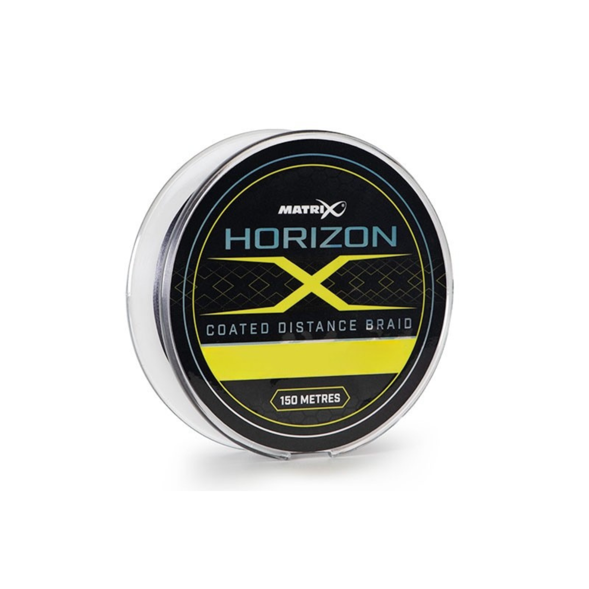 Aukla Matrix Horizon X Coated Braid 150m 0.10mm melna