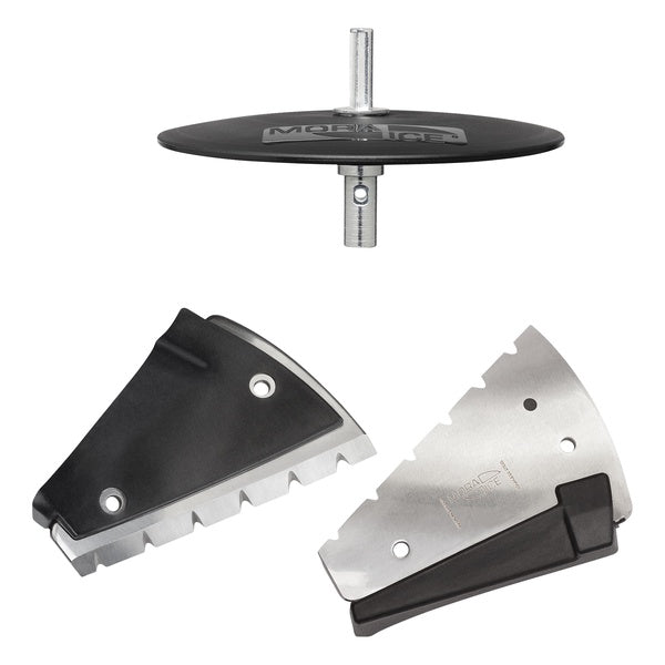 Adaptera un ledus urbja asmeņu komplekts Mora Ice Lazer EZ Cut Combo Adapter 22mm/200mm