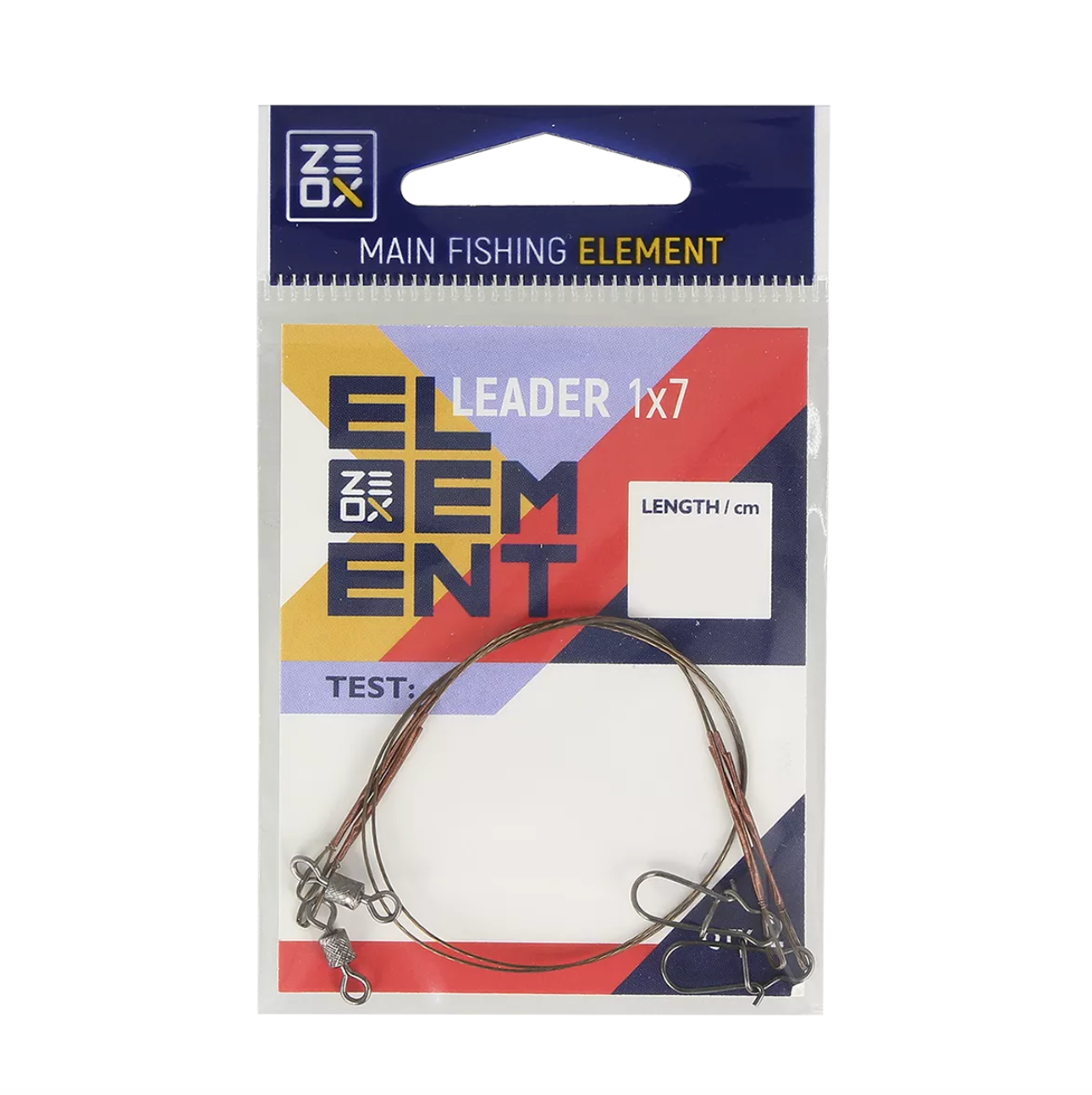 Steel leader Zeox 1x7