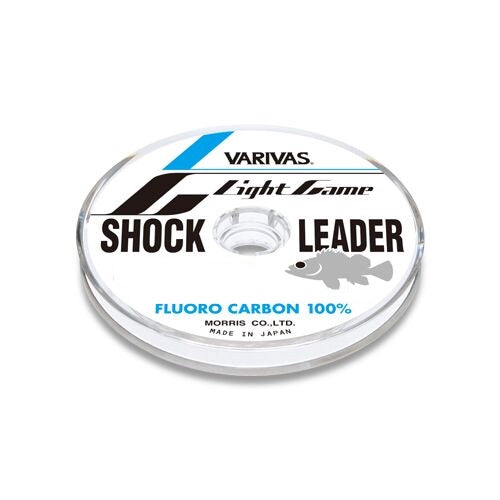 Aukla Varivas Light Game Fluorocarbon Shock Leader caurspīdīga