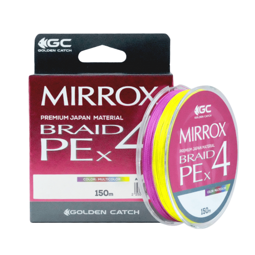 Aukla Golden Catch Mirrox PE X4