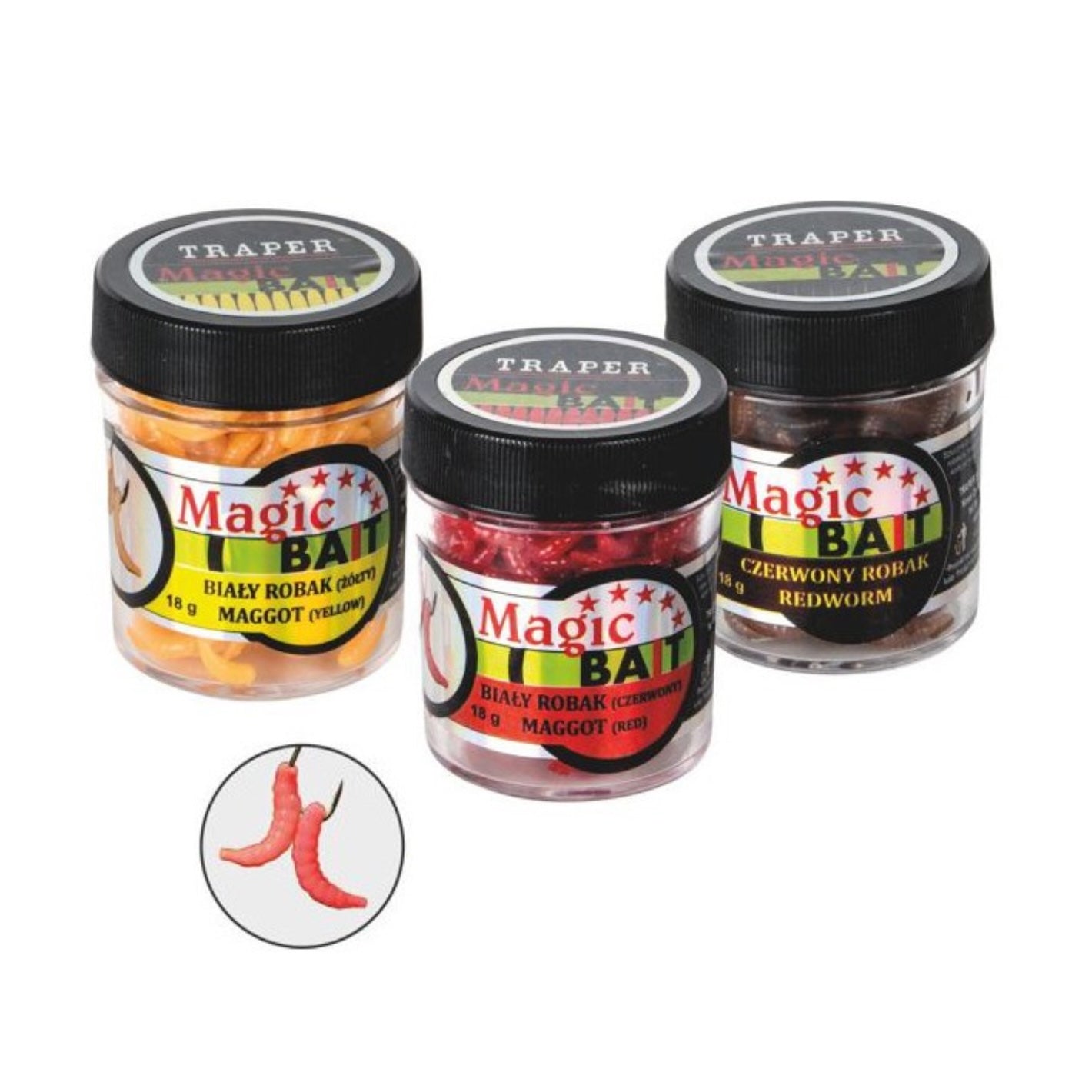 Mākslīgie tārpi Traper Magic Bait