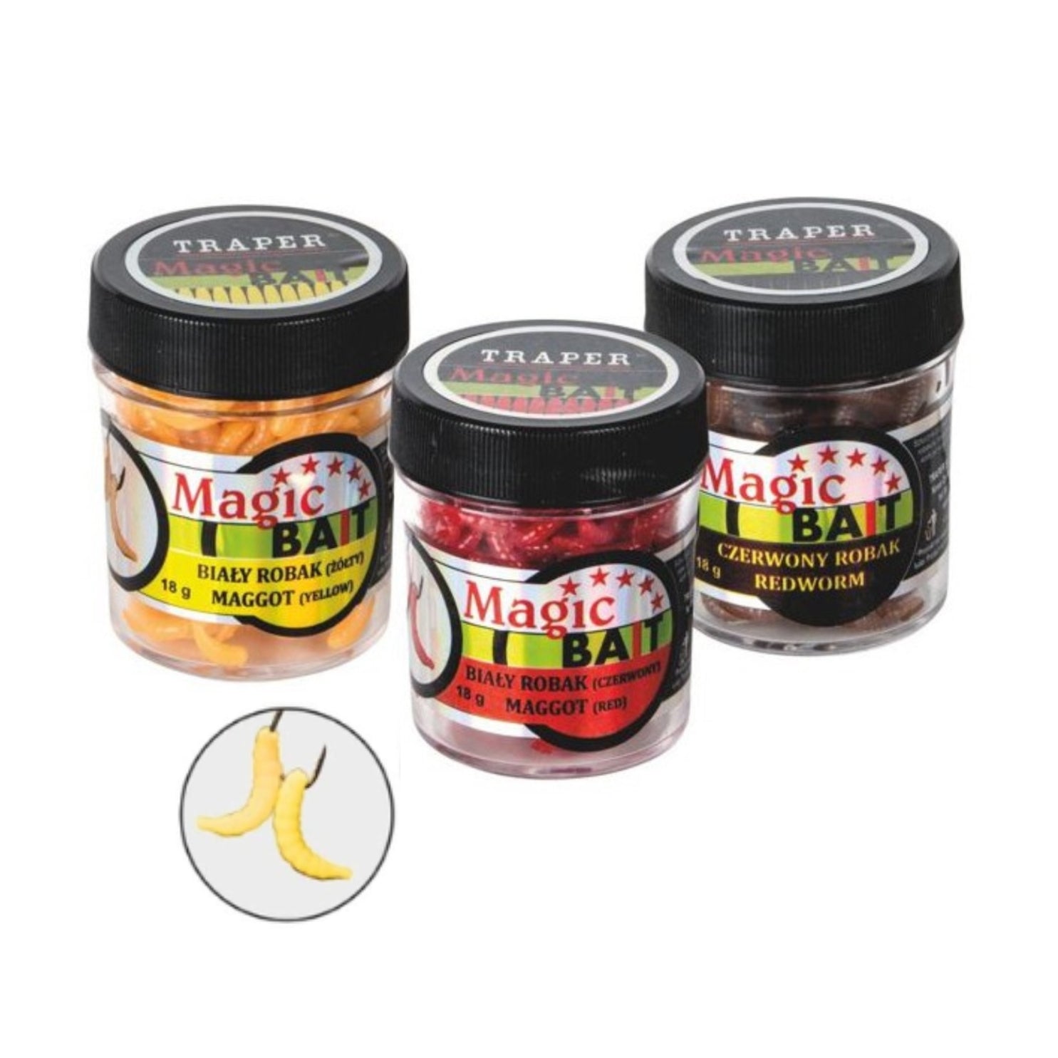 Mākslīgie tārpi Traper Magic Bait