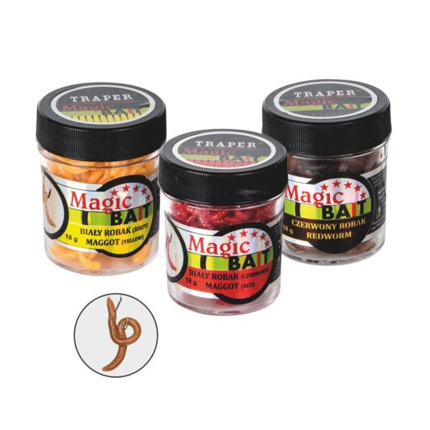 Mākslīgie tārpi Traper Magic Bait