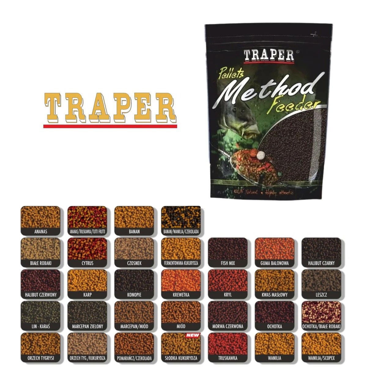 Ēsmas granulas Traper Method Feeder