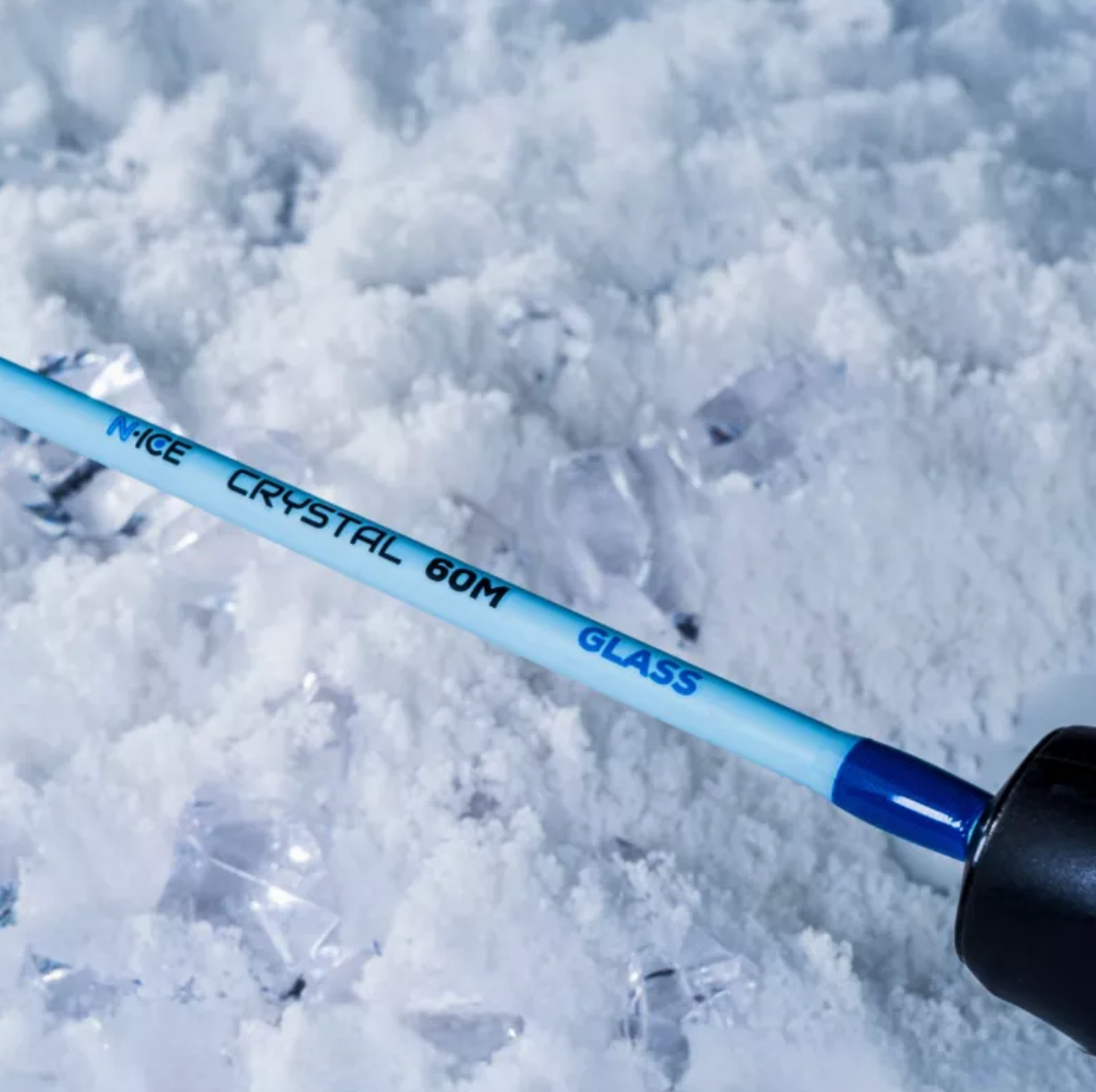 Makšķere ziemas Golden Catch N-Ice Crystal Carbon