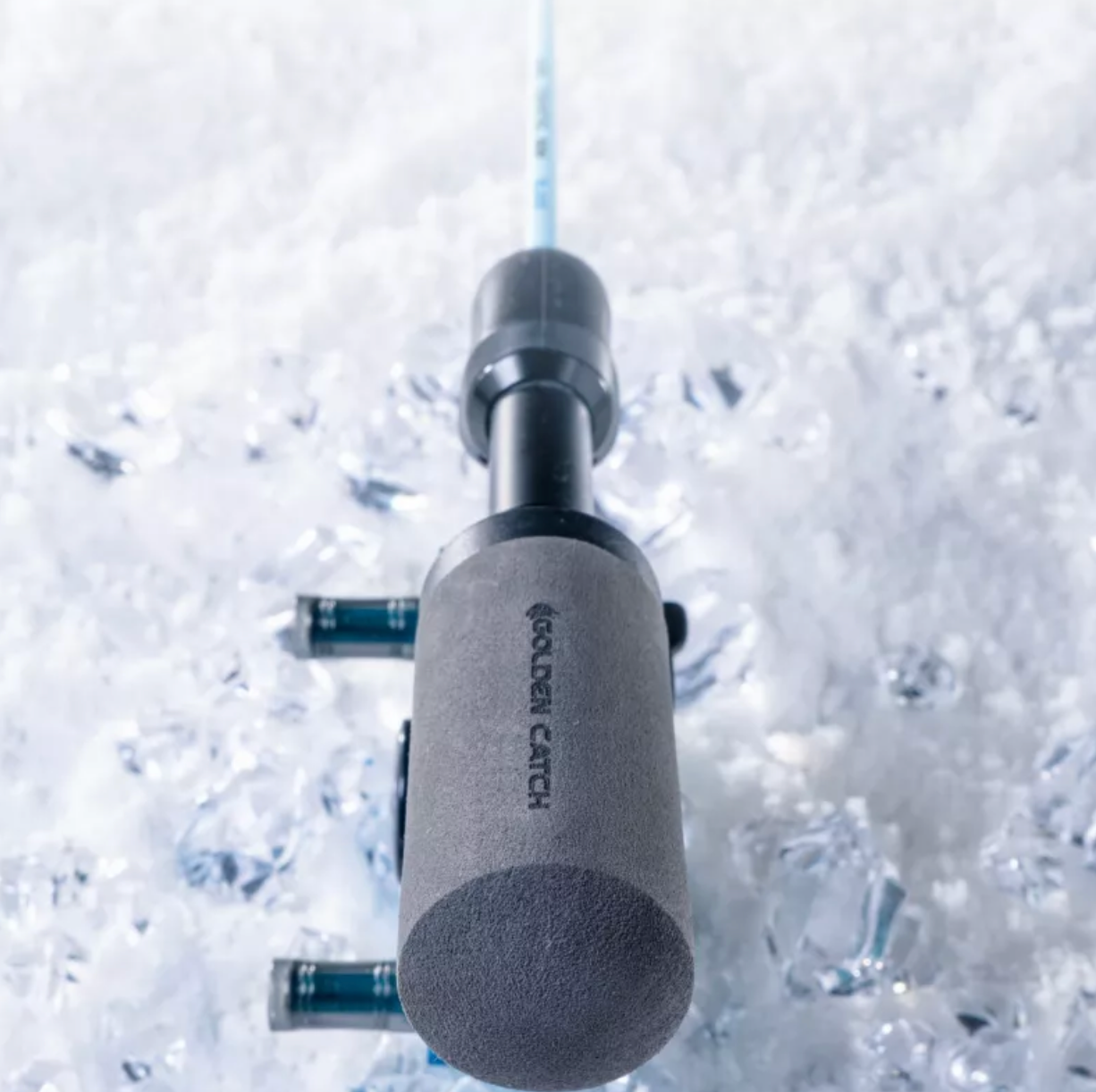 Makšķere ziemas Golden Catch N-Ice Crystal Glass