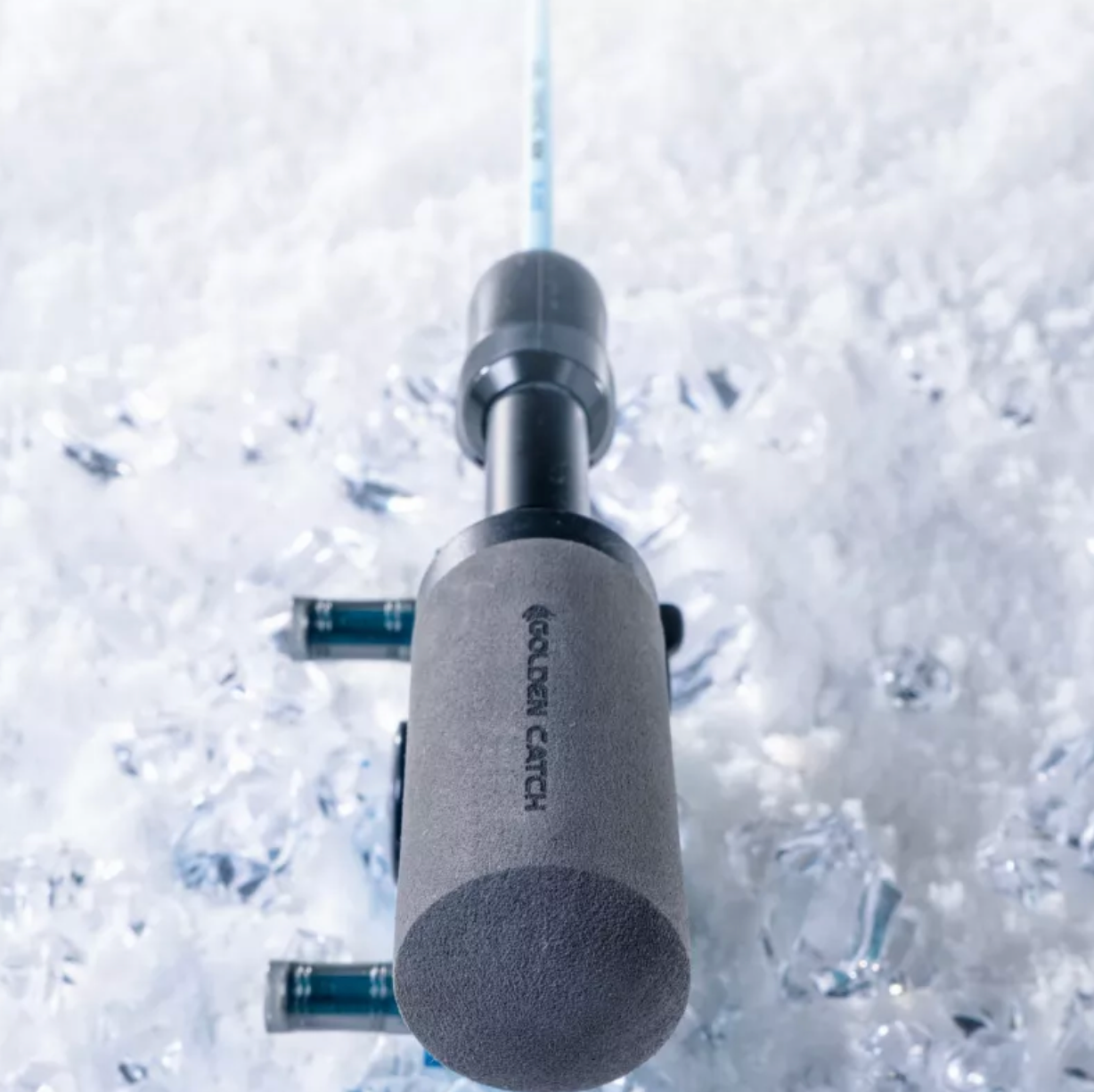 Golden Catch N-Ice Crystal Jig 60L Glass Ice Rod