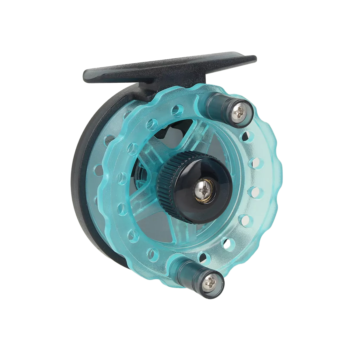 Spole ziemas Golden Catch Reel N-Ice Crystal Short Leg