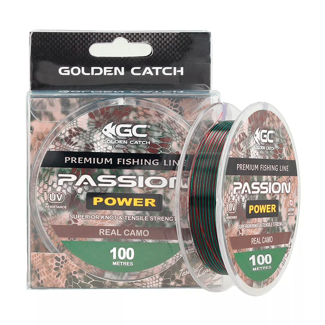 Aukla Golden Catch Passion Power kamuflāžas