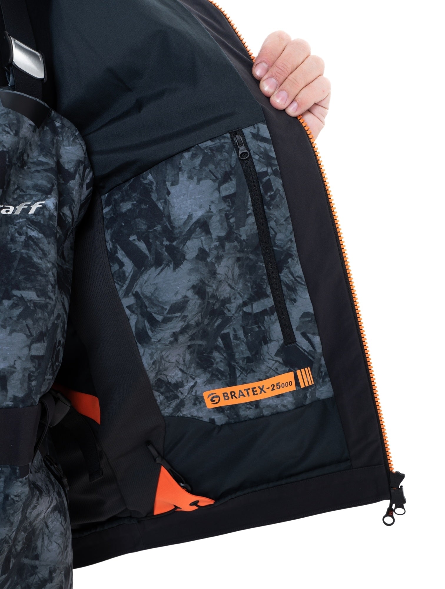 Lietus necaurlaidīga jaka Graff Jacket 631-B-8/3 Carbon Edition 3.0