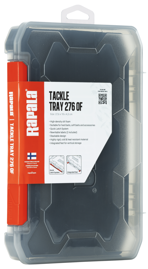 Kaste Rapala Tackle Tray 276 Open Foam