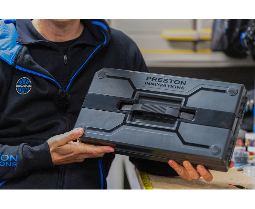 Kaste piederumiem Preston Innovations Rig Station