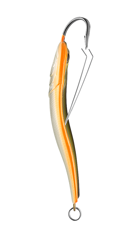 Vizulis pretzāļu šūpojošais Strike Pro Salmon Profy 90CD 22g