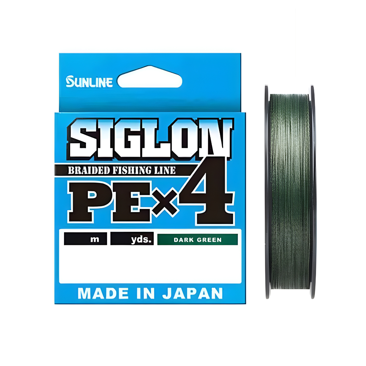 Aukla Sunline Siglon PE X4 tumši zaļa