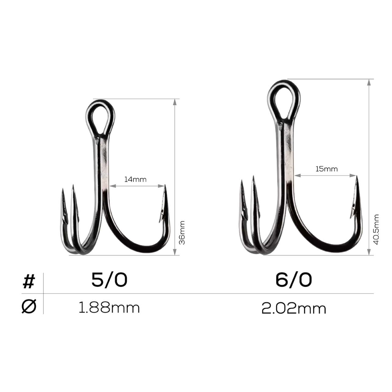 Catfish rig Golden Catch Single and Treble Hooks