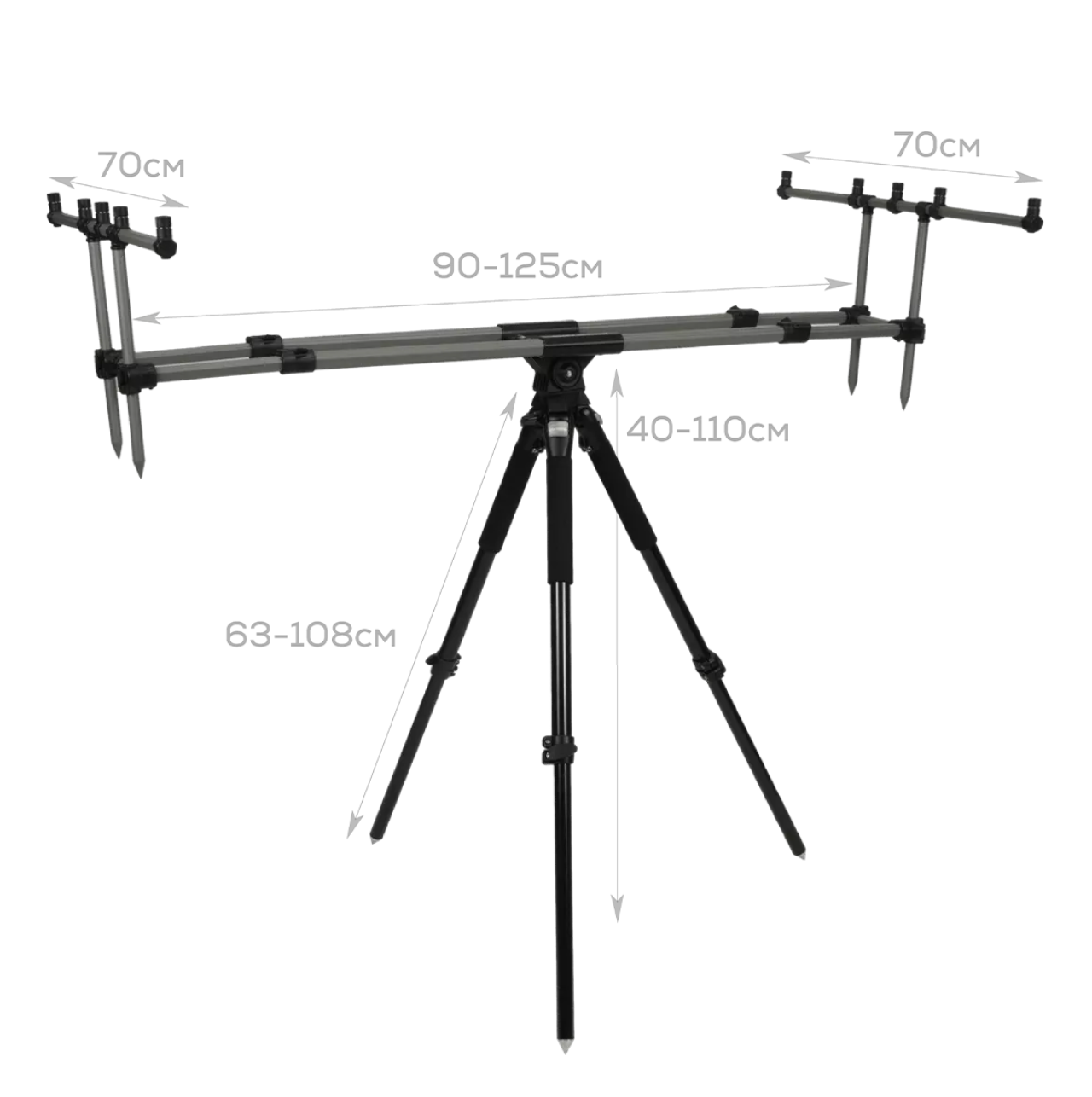 Makšķeres turētājs Golden Catch Super Strong 3/4