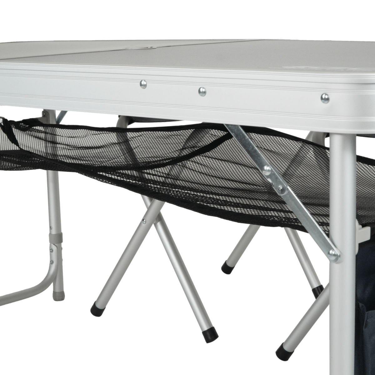 Kempinga galds ar 4 krēsliem Golden Catch saliekams