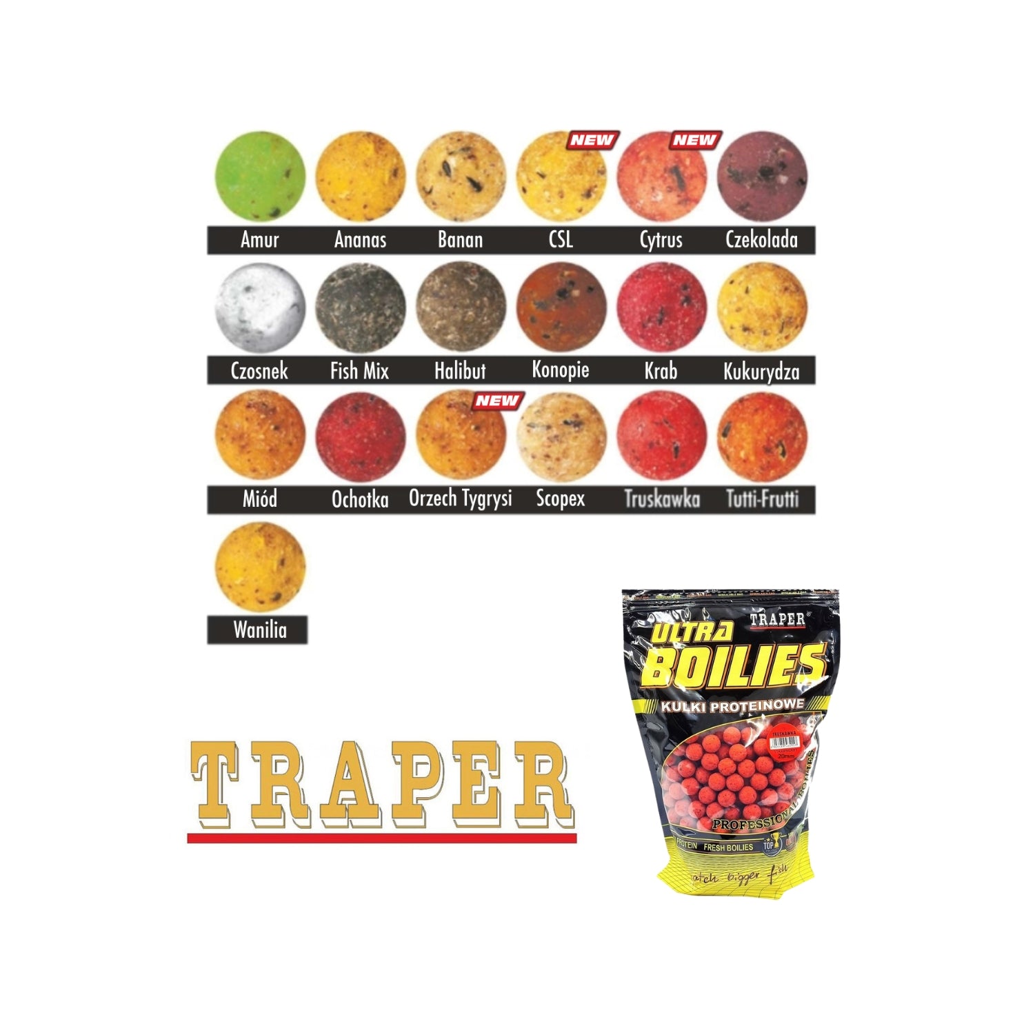 Boilas Traper Ultra Boilies 1kg