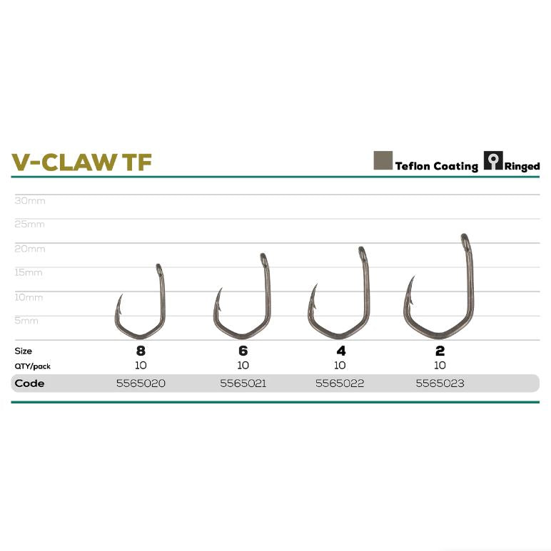 Āķi Golden Catch G.Carp V-Claw TF