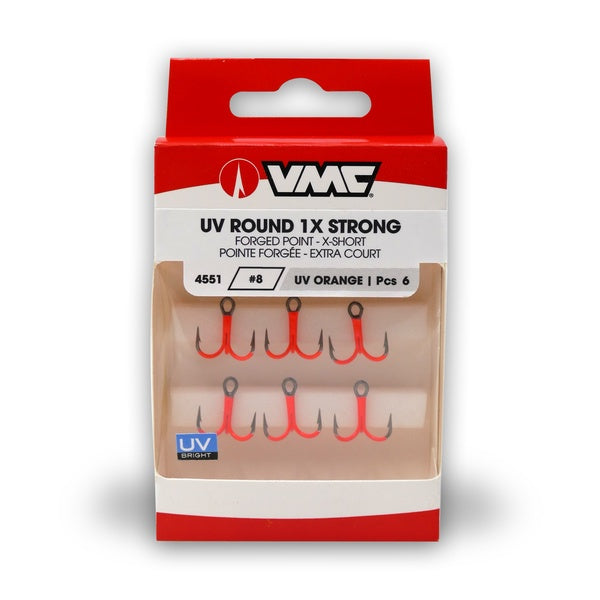 Āķi VMC 4551UV Orange Round 1X Strong