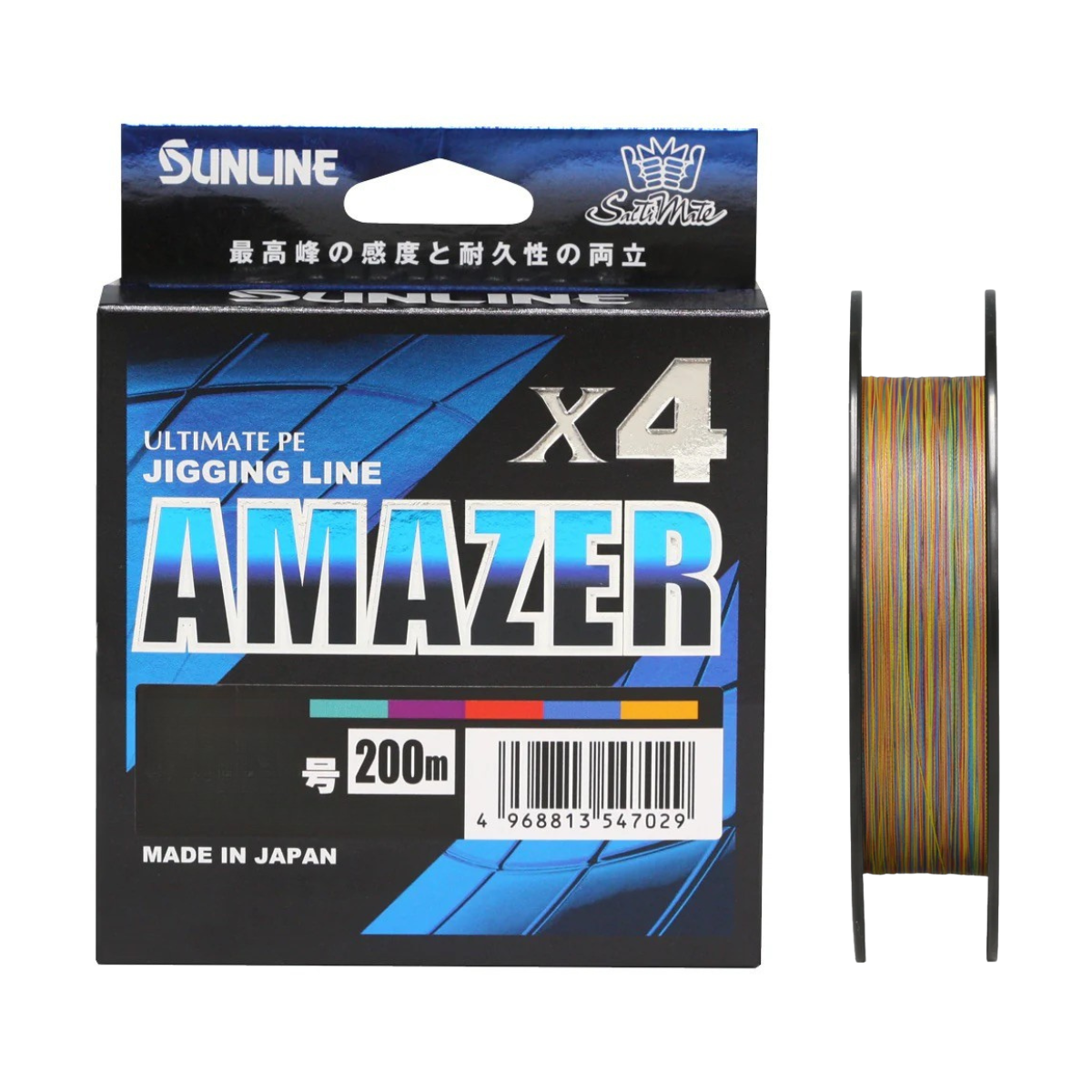 Aukla Sunline Amazer X4 PE daudzkrāsaina