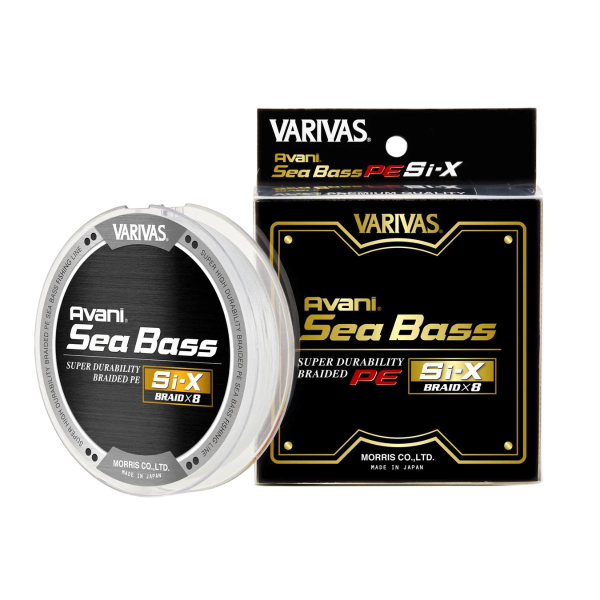 Aukla Varivas Avani Sea Bass PE (Si-X) X8 balta