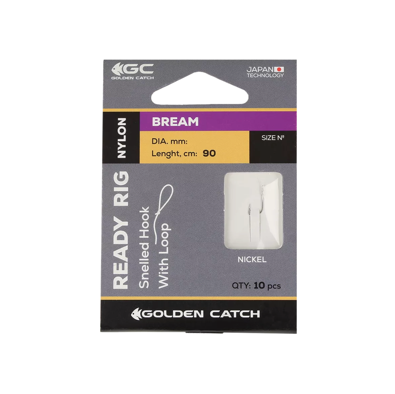 Snelled hooks Golden Catch Bream