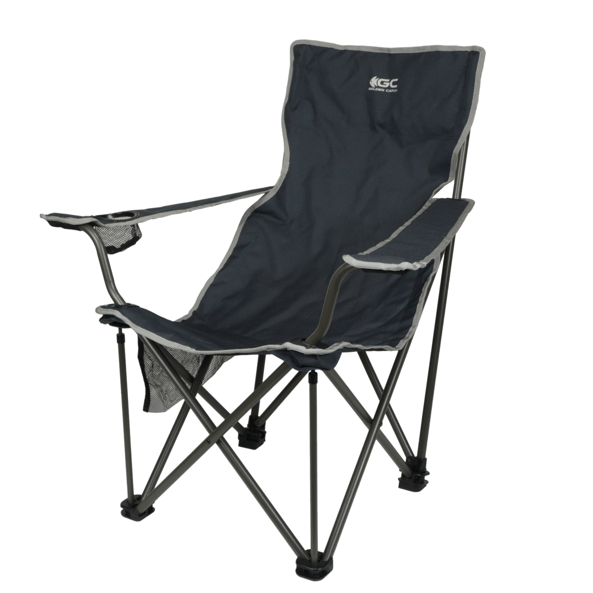 Chair Golden Catch Camping Folding Steel Frame