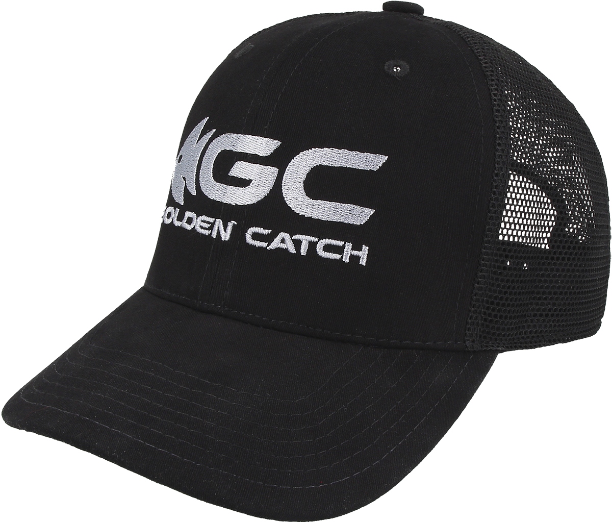 Cepure Golden Catch Trucker melna